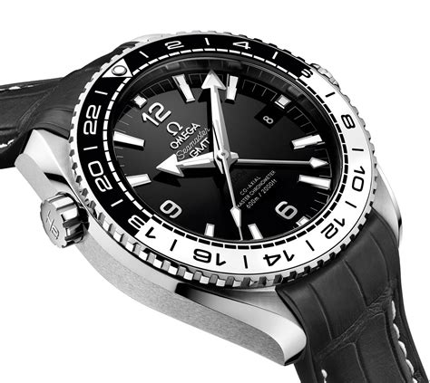 omega seamaster planet ocean gmt black and white|omega planet ocean gmt review.